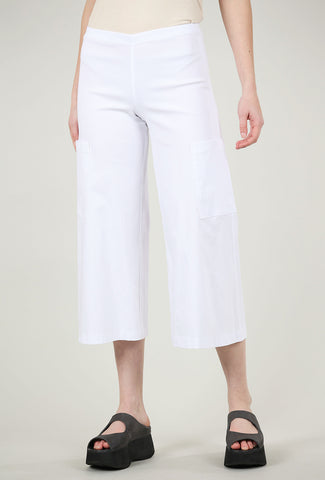 Stephie Pocket Pant, White