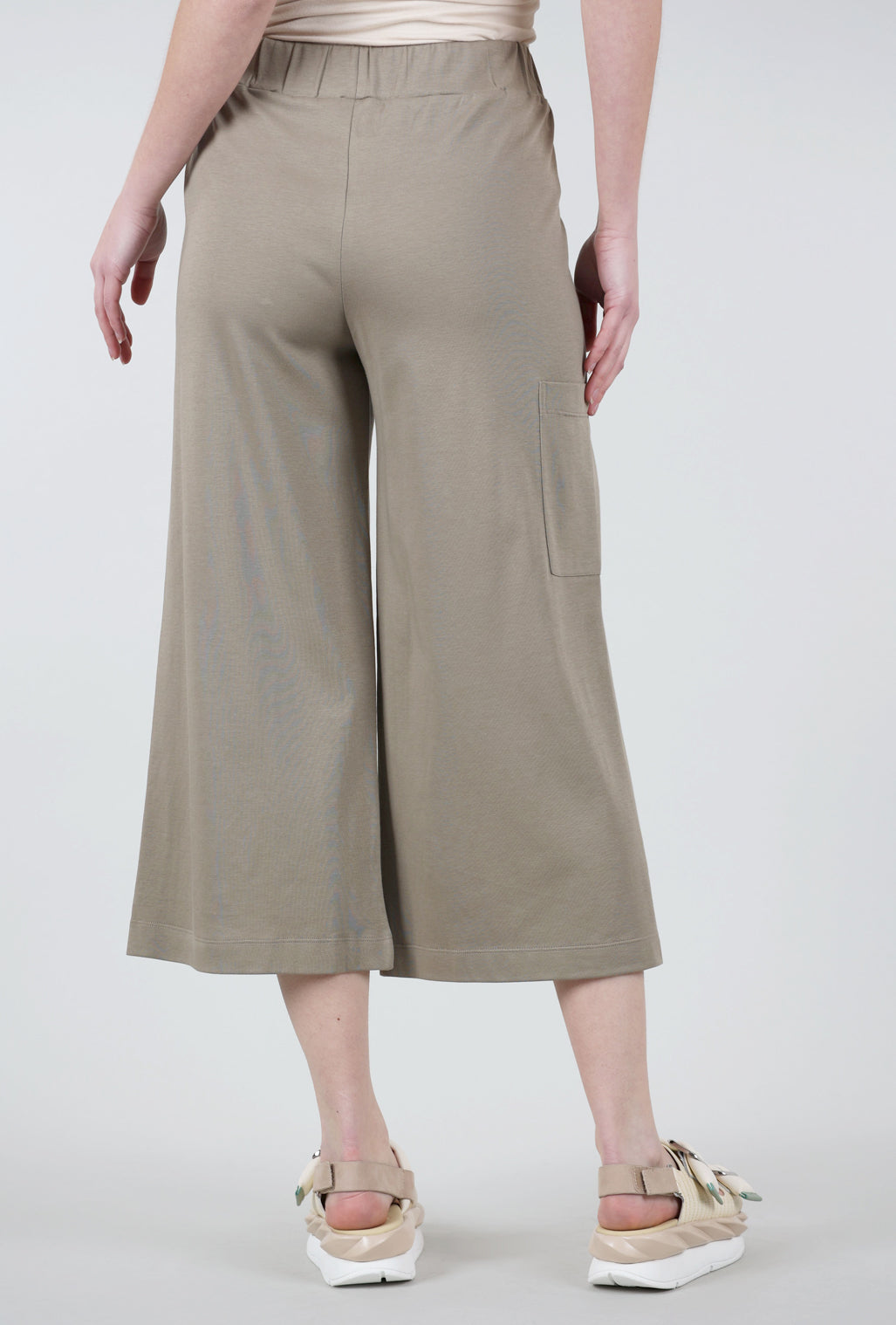 Planet Jersey Gaucho Pant, Fawn 