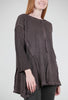 M. Rena Oil Wash French Terry Tunic, Fig 