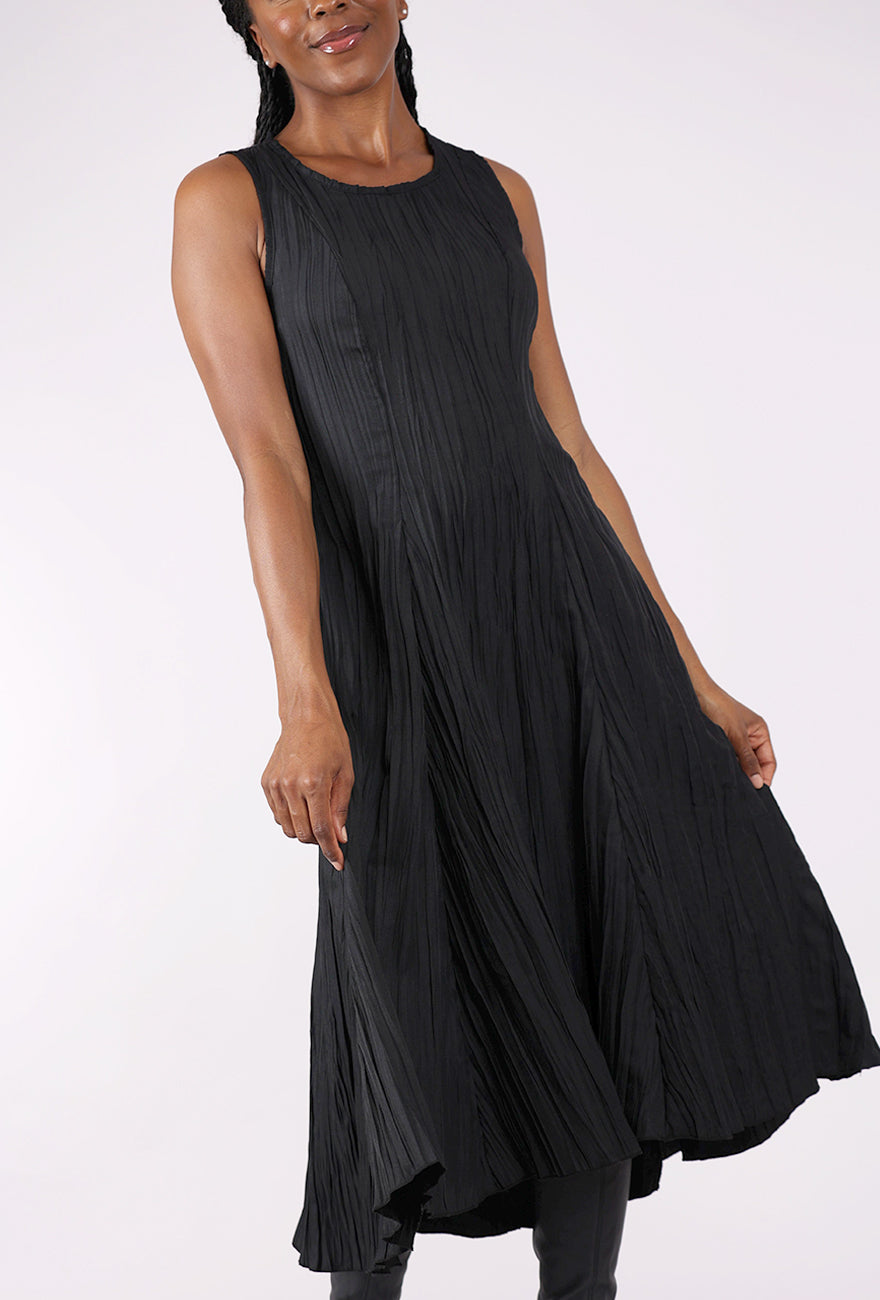 Porto Corra Dress, Black SLD 