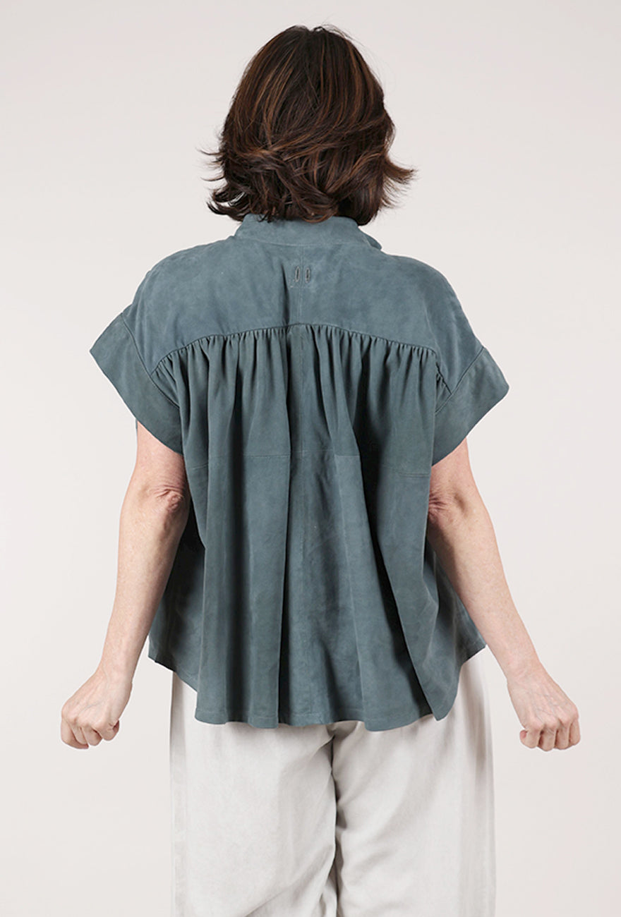Hannes Roether Splendid Suede Top, Unicorn 