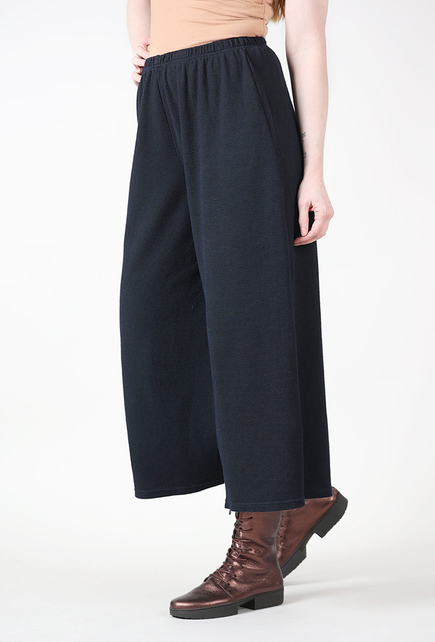 Cut Loose Marled Sweater Knit Pant, Etan Navy 