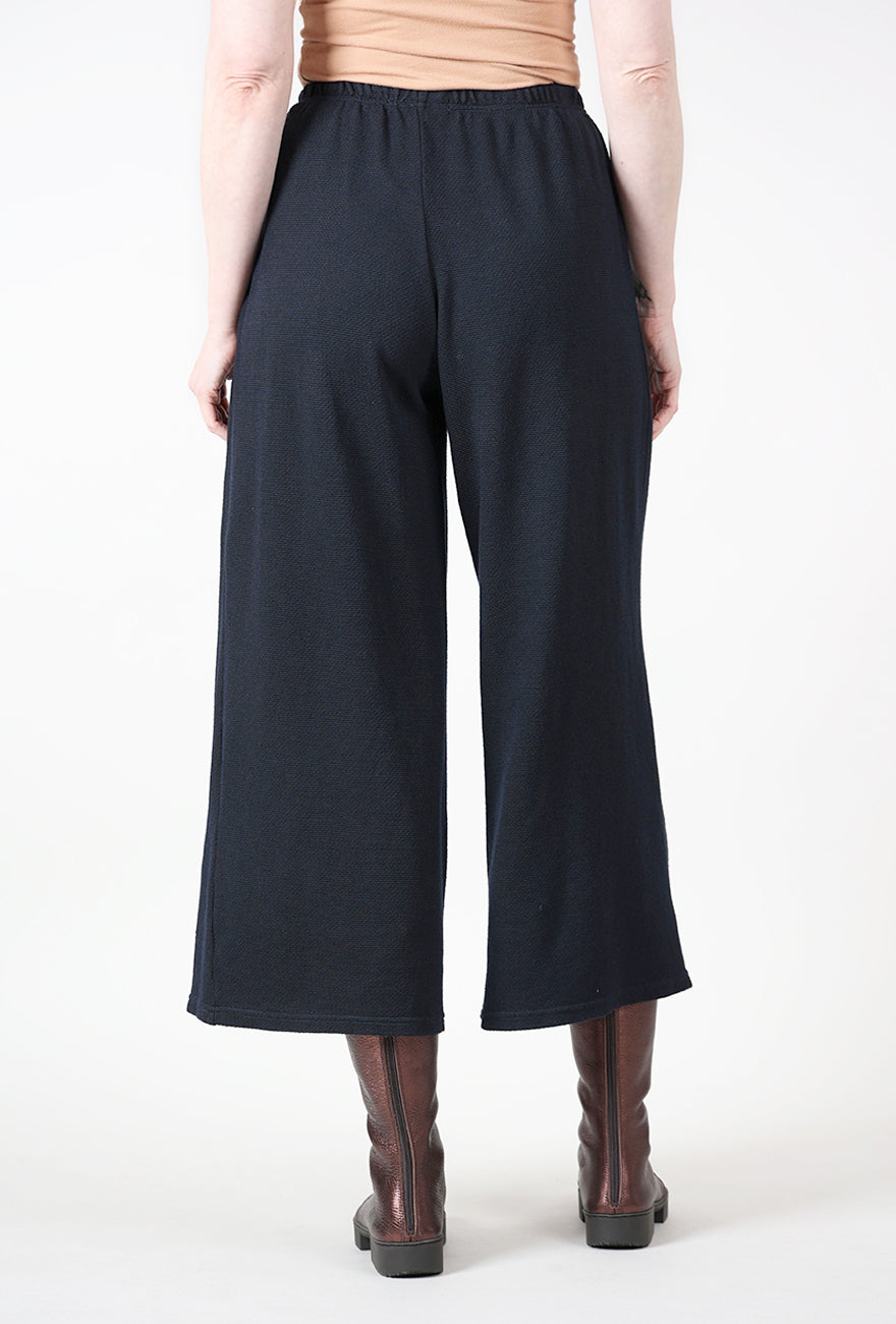 Cut Loose Marled Sweater Knit Pant, Etan Navy 