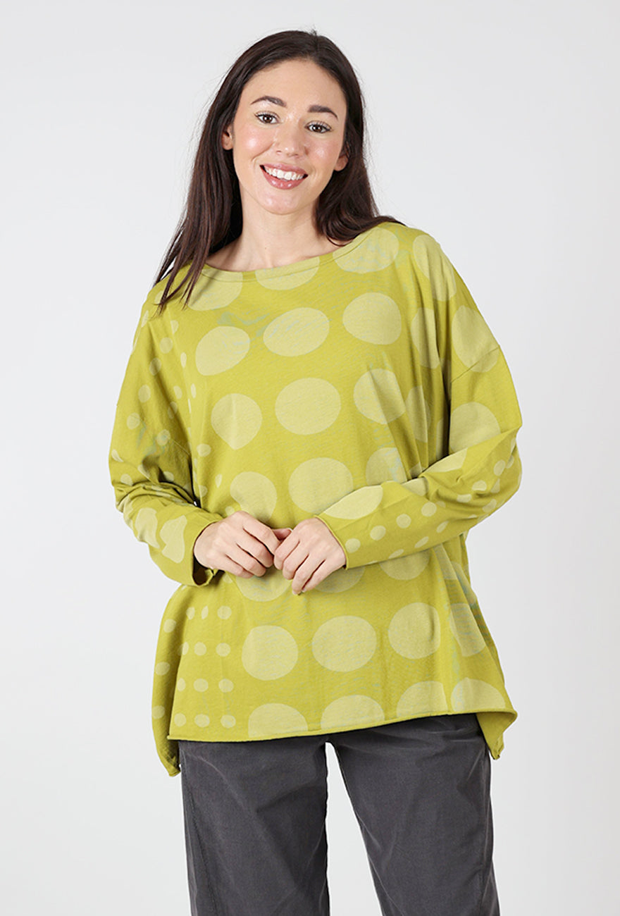 Circles Tee, Pea