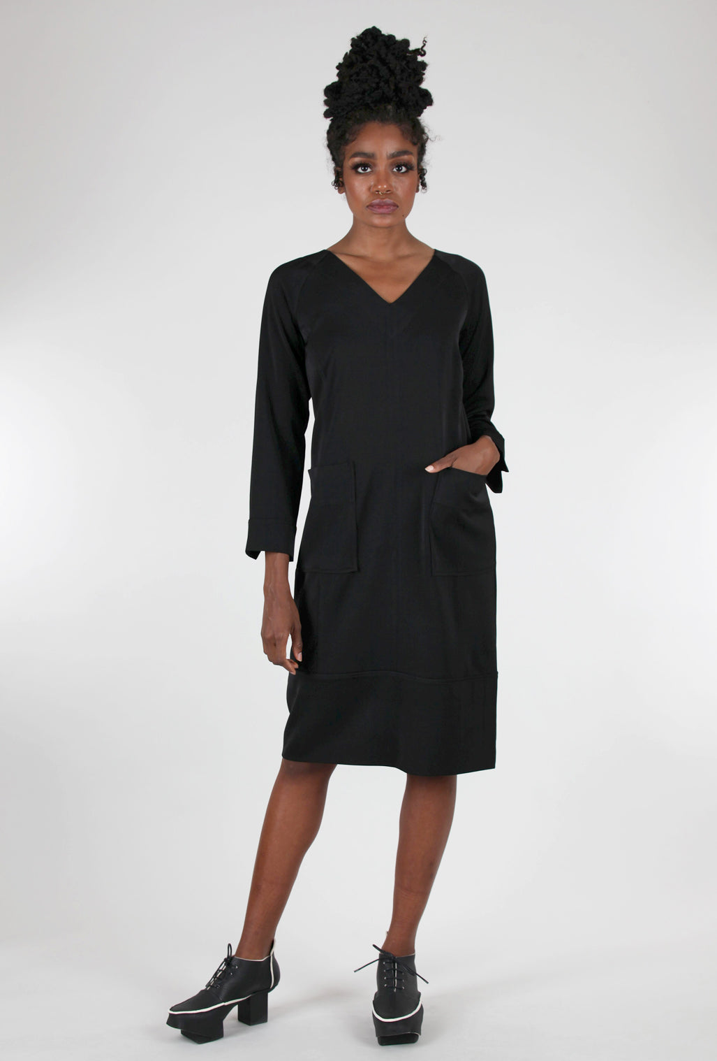 Bitte Kai Rand Caro Shirtdress, Black 