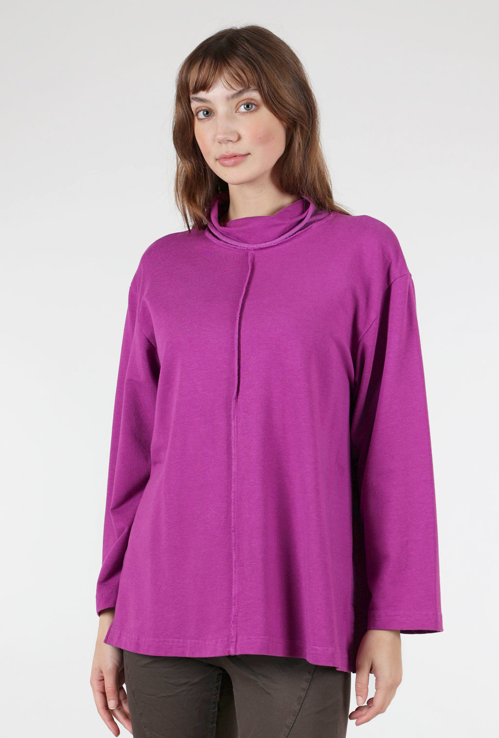 Bryn Walker Bamboo Terry Couch Shirt, Violetta 