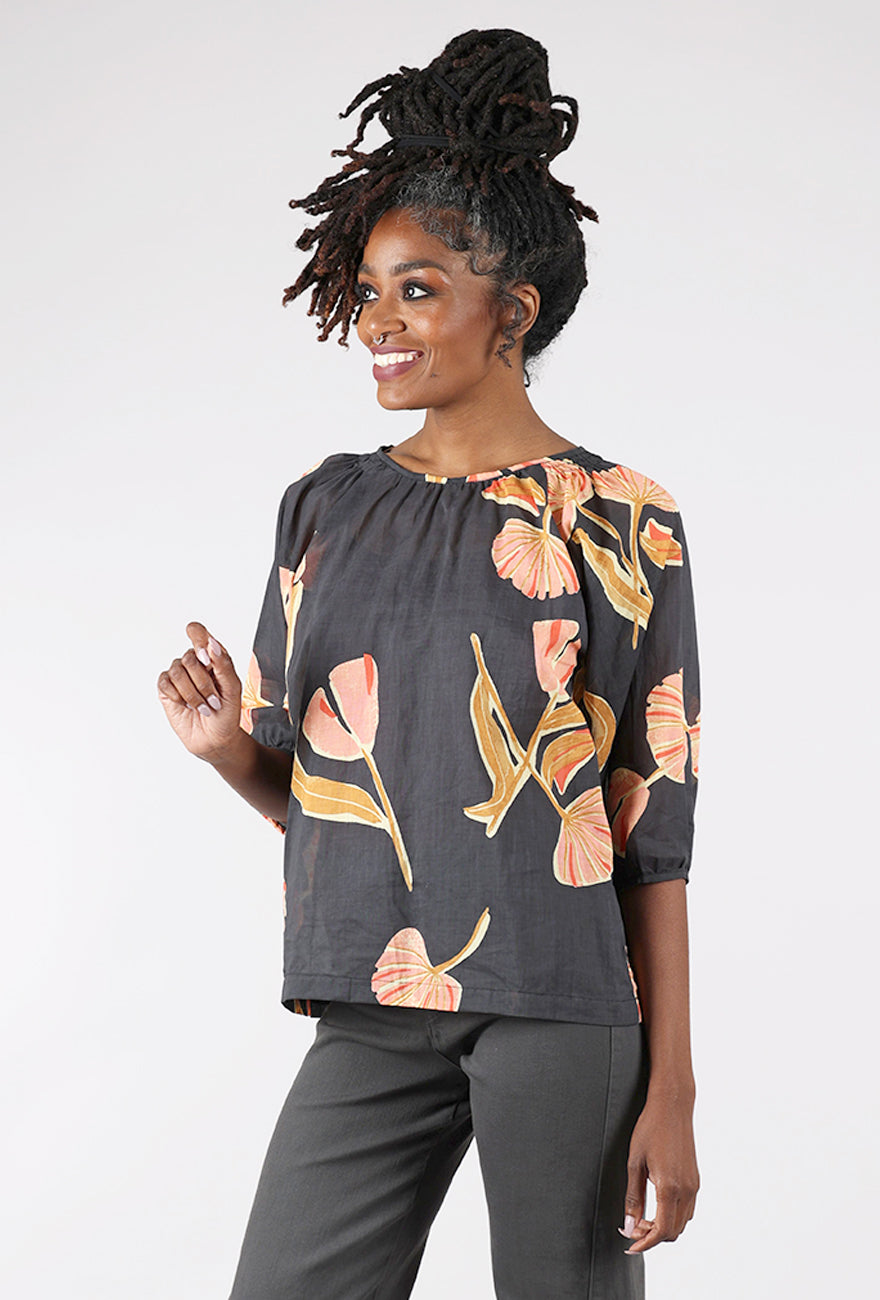 Bel Kazan Effie Top, Dahlia 