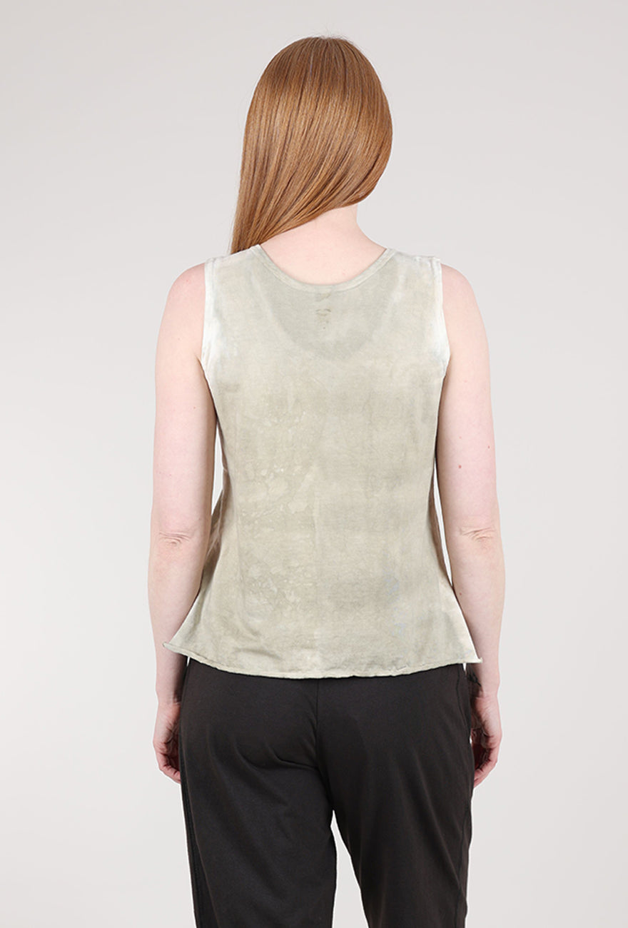 Cynthia Ashby Slim Knit Tank, Yucca 