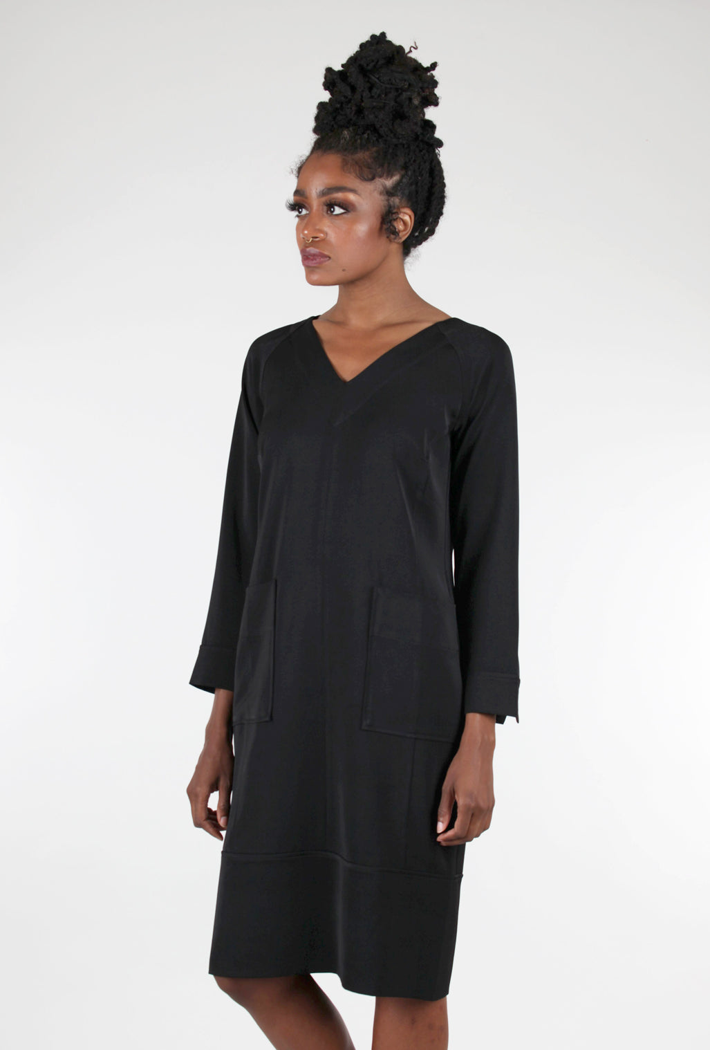 Bitte Kai Rand Caro Shirtdress, Black 