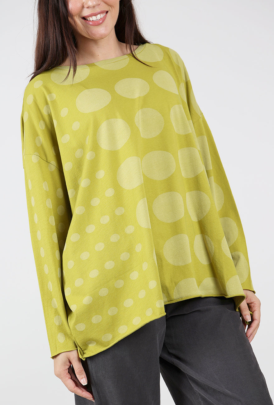 Circles Tee, Pea