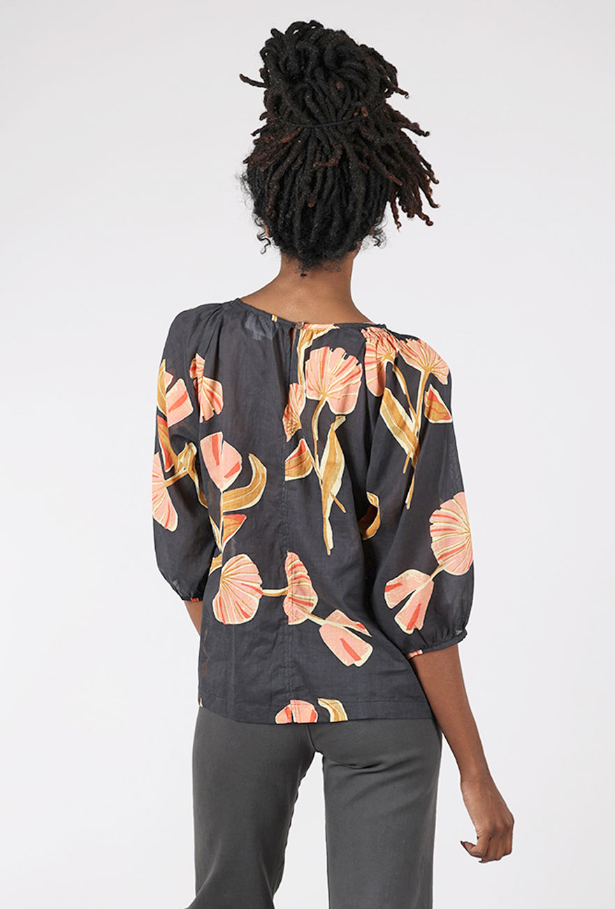Bel Kazan Effie Top, Dahlia 
