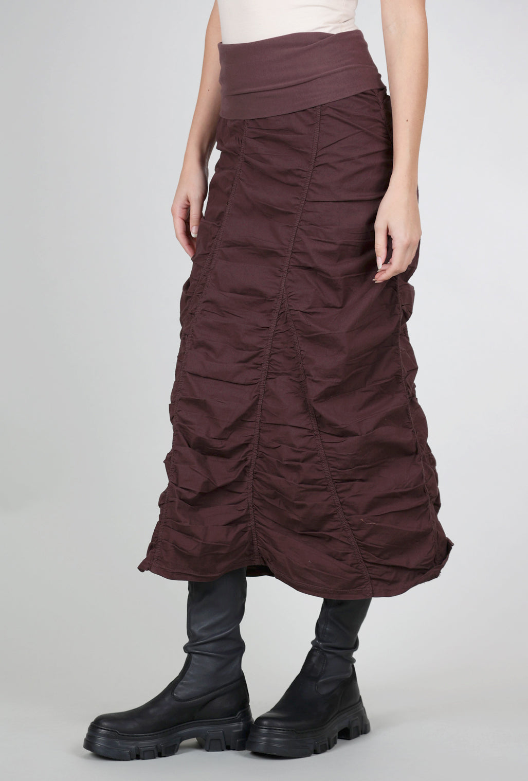 Wearables by XCVI Gored Peasant Skirt, Sasparilla 