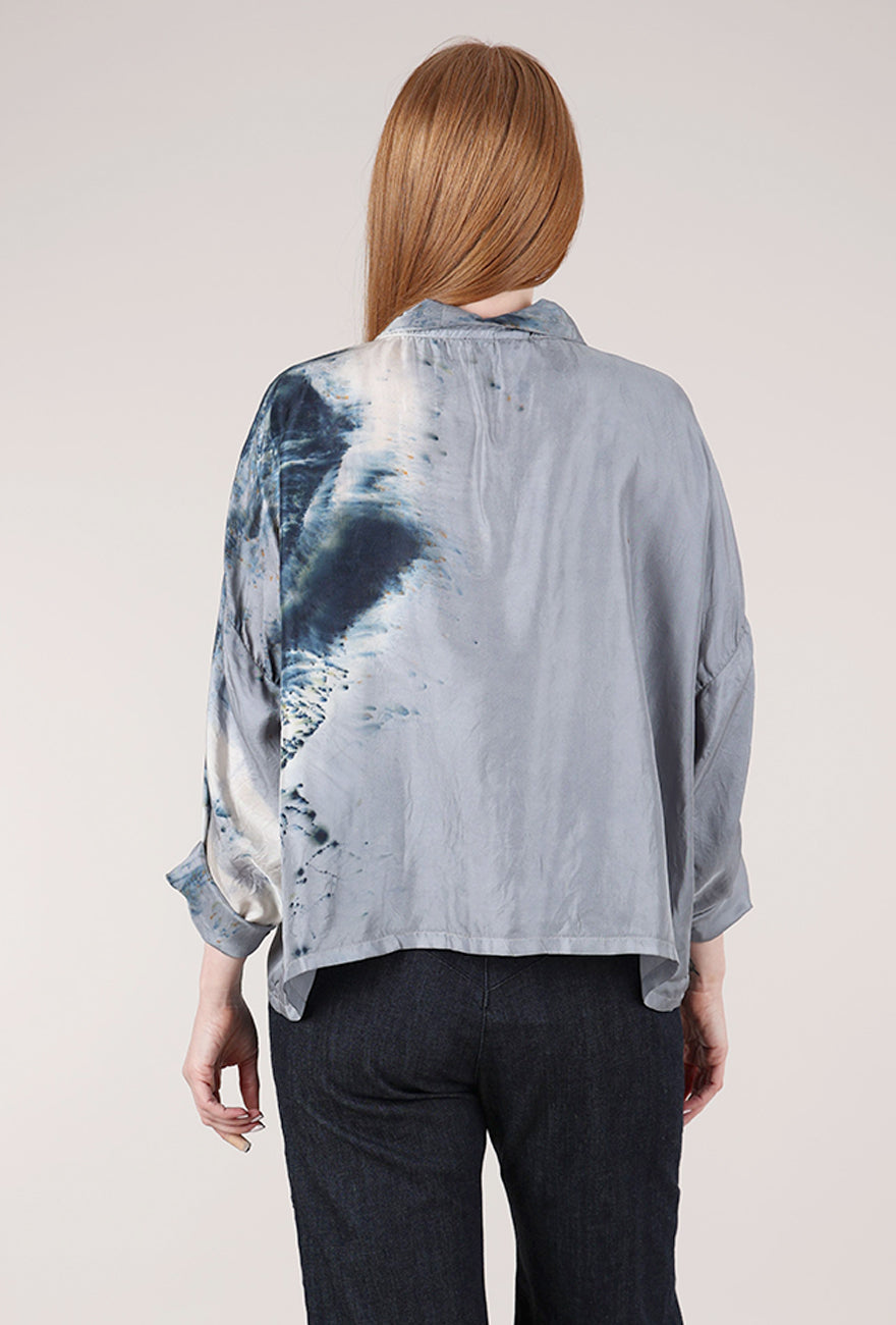 Artists & Revolutionaries L/S Sparrow Top, Pewter 