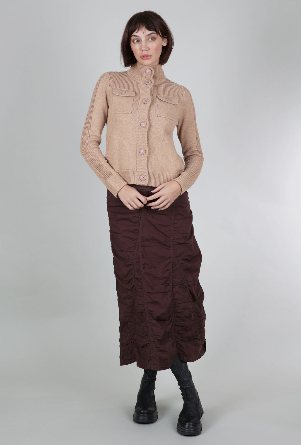 Wearables by XCVI Gored Peasant Skirt, Sasparilla 