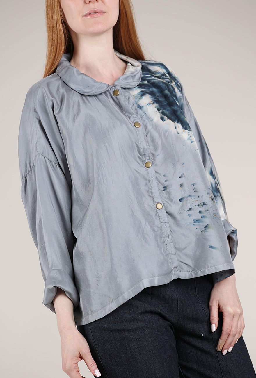 Artists & Revolutionaries L/S Sparrow Top, Pewter 