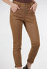 Femme Fatale Four-Button F/W Signature Pant, Toffee 