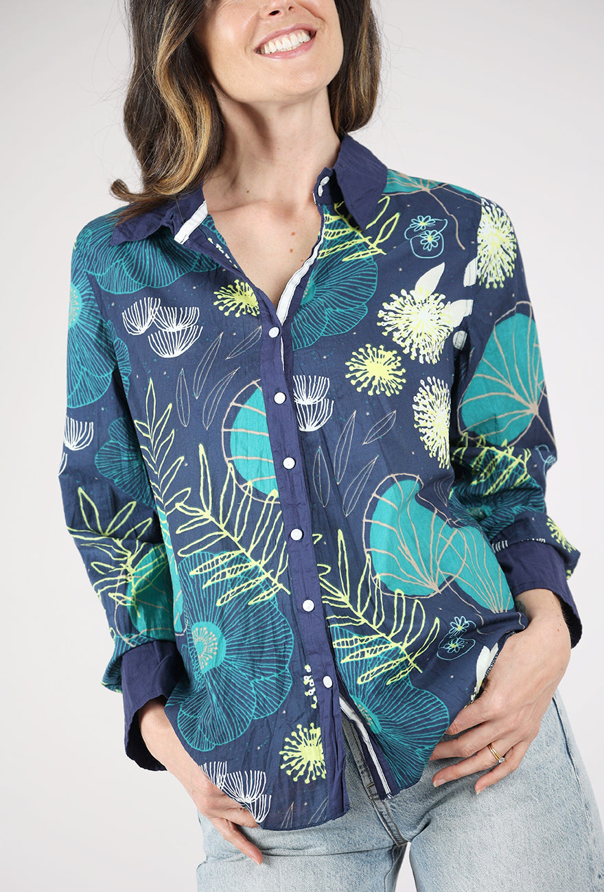 Tulip Crinkled Gretchen Shirt, Portland 