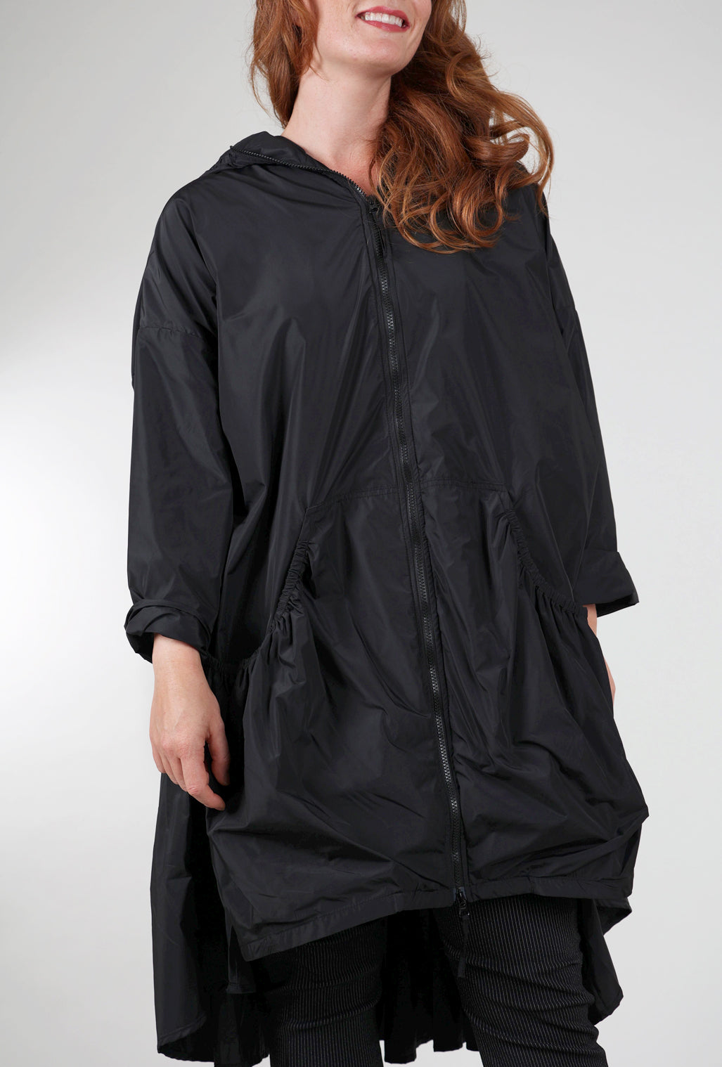 Pluslavie Let It Rain Jacket, Black One Size Black