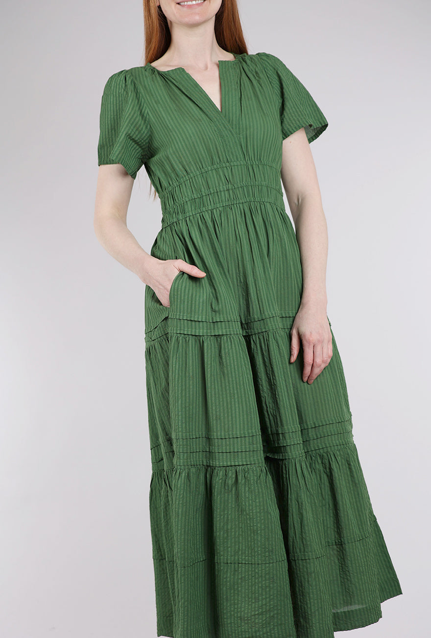 Dolma Suri Solid Maxi Dress, Green 