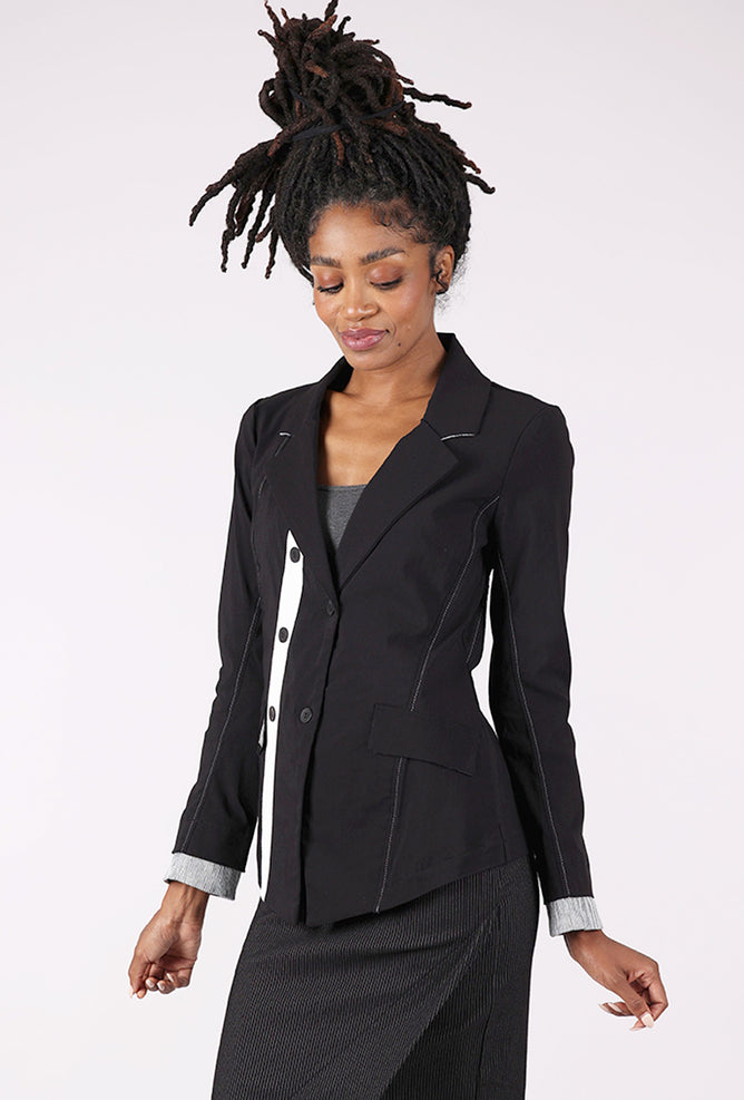 Porto Galley Jacket, Black/Zinc 