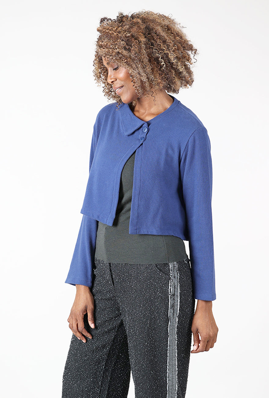Lurdes Bergada Chaqueta Cardie, Azure 
