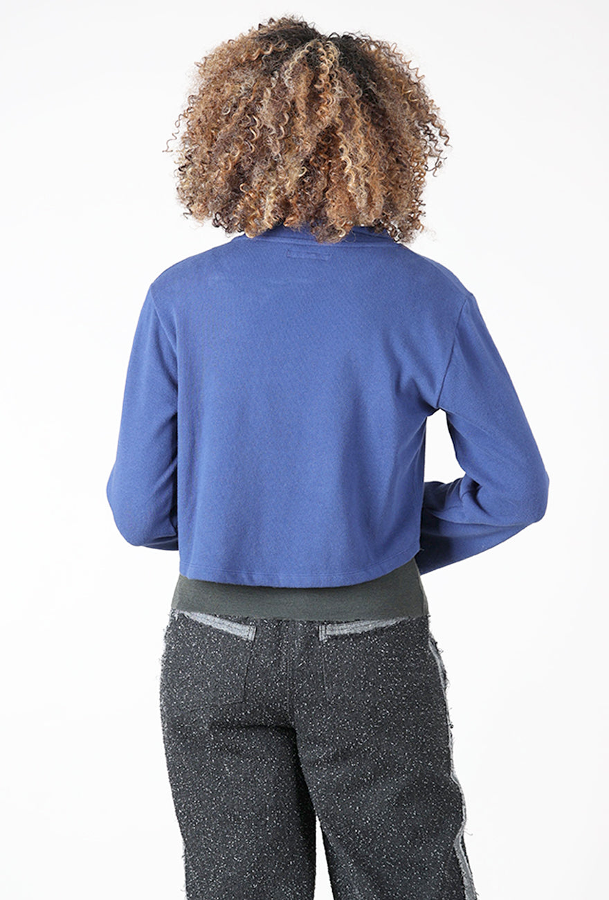 Lurdes Bergada Chaqueta Cardie, Azure 