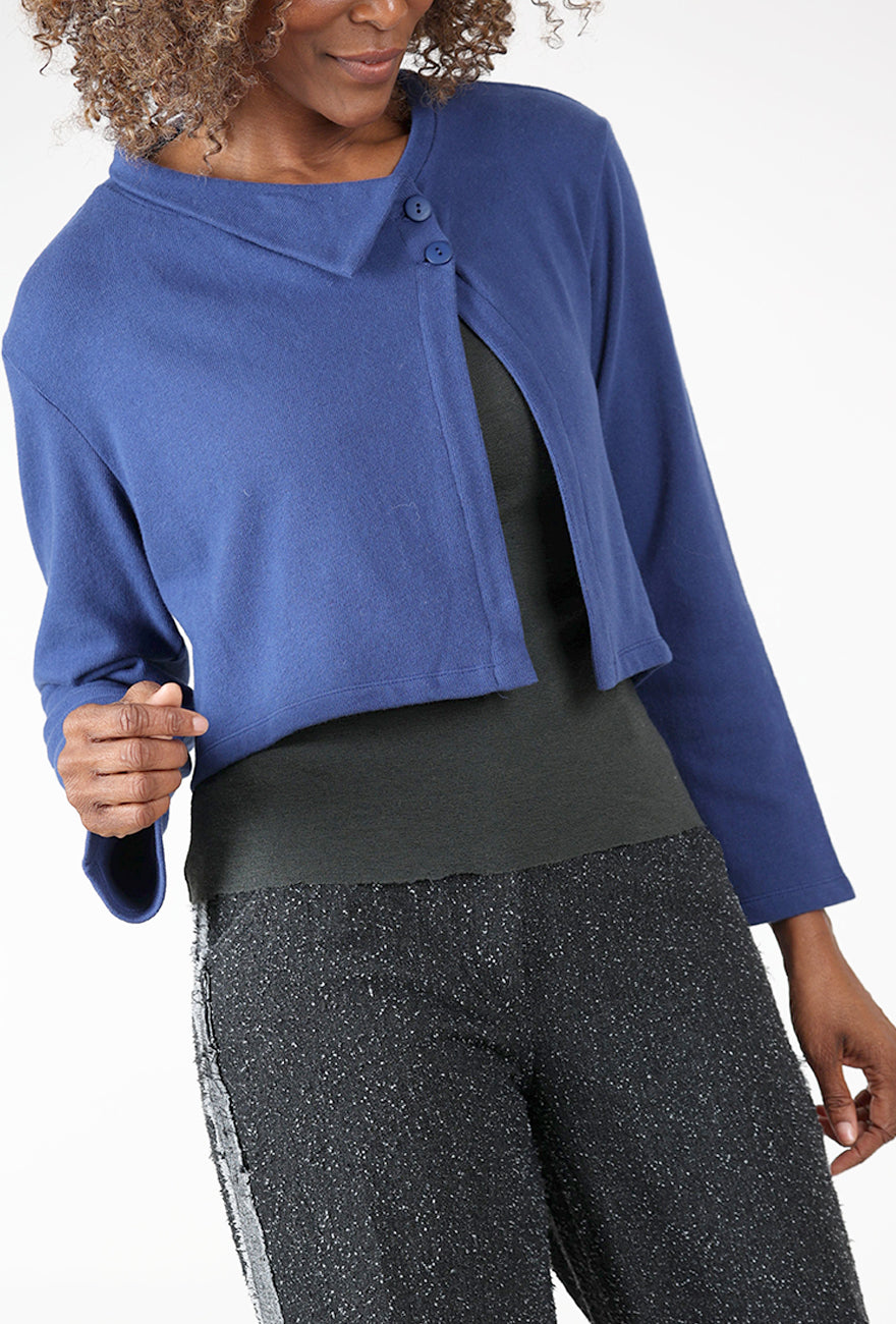 Lurdes Bergada Chaqueta Cardie, Azure 