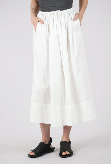 Pistola Noelle Poplin Maxi Skirt, Le Blanc 