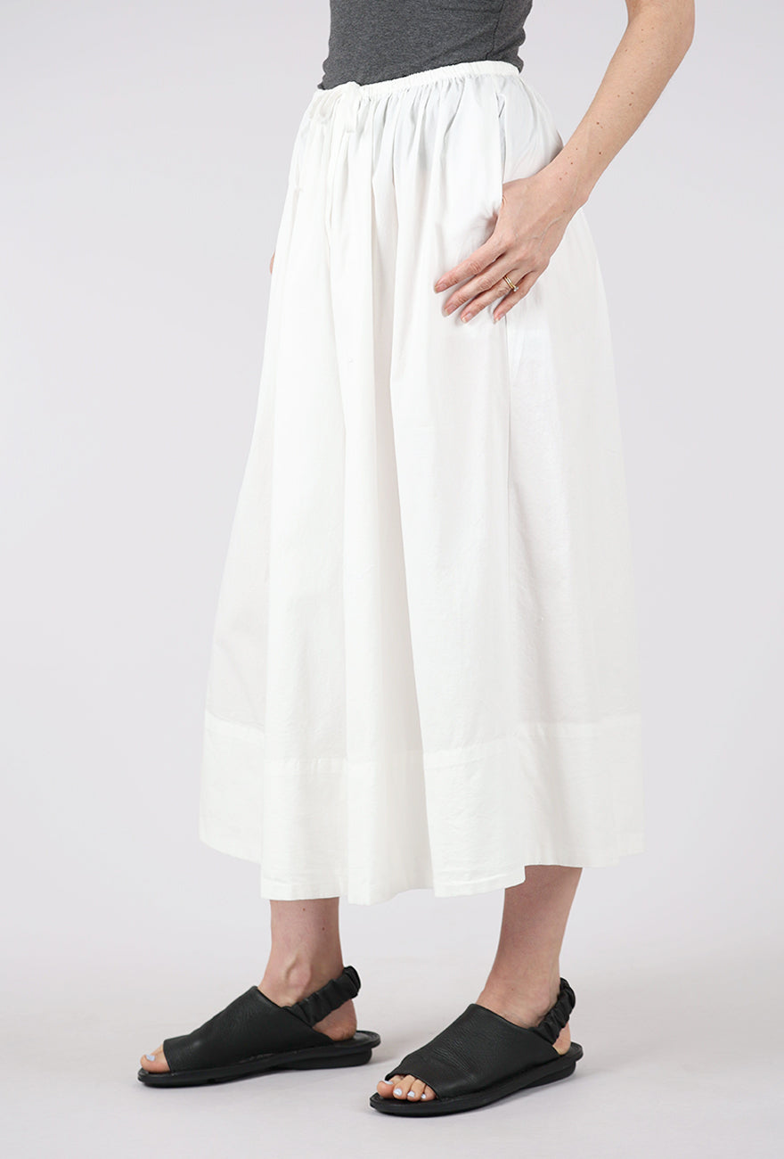 Pistola Noelle Poplin Maxi Skirt, Le Blanc 