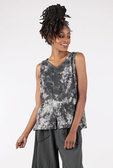 Oh My Gauze Henri Tank, Washed Black 