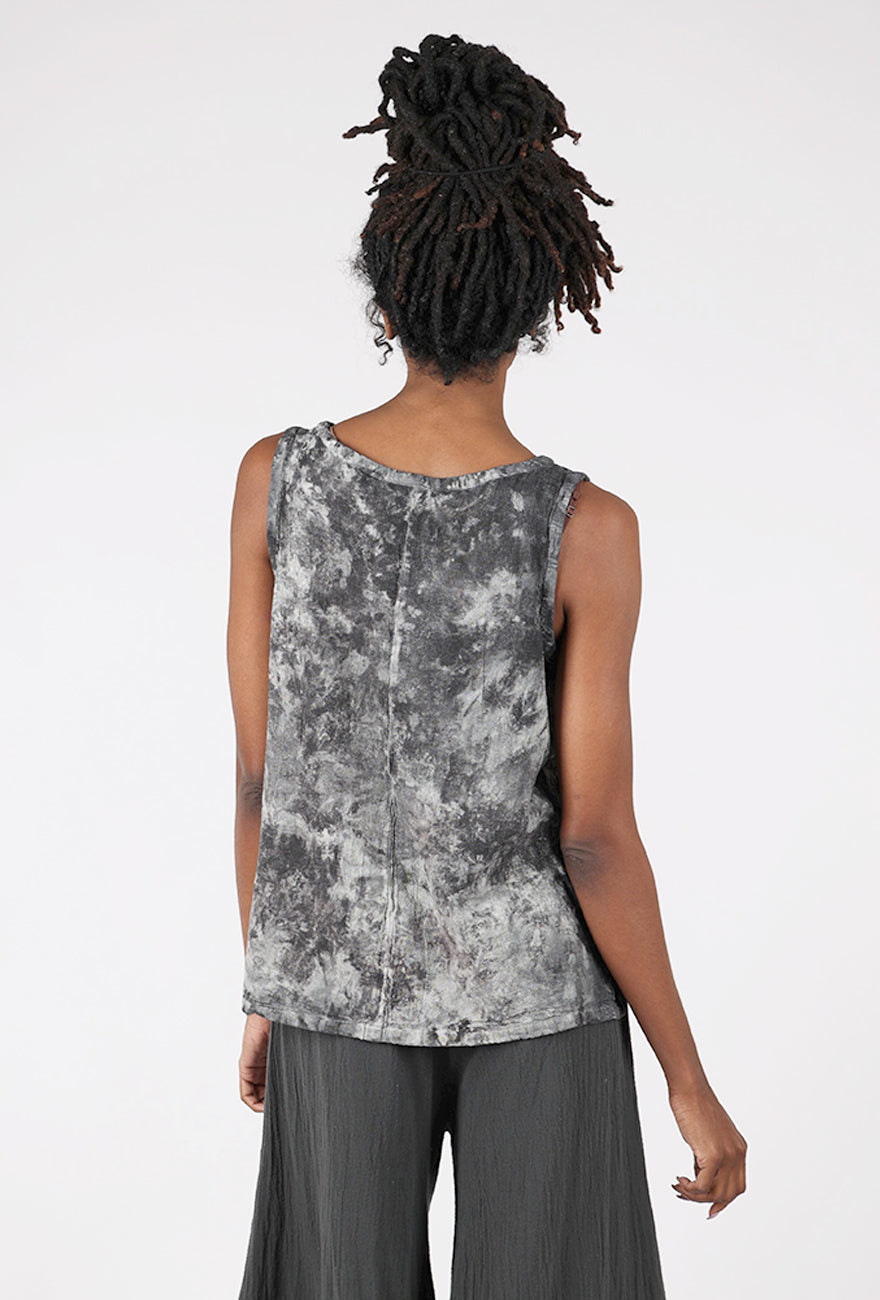 Oh My Gauze Henri Tank, Washed Black 