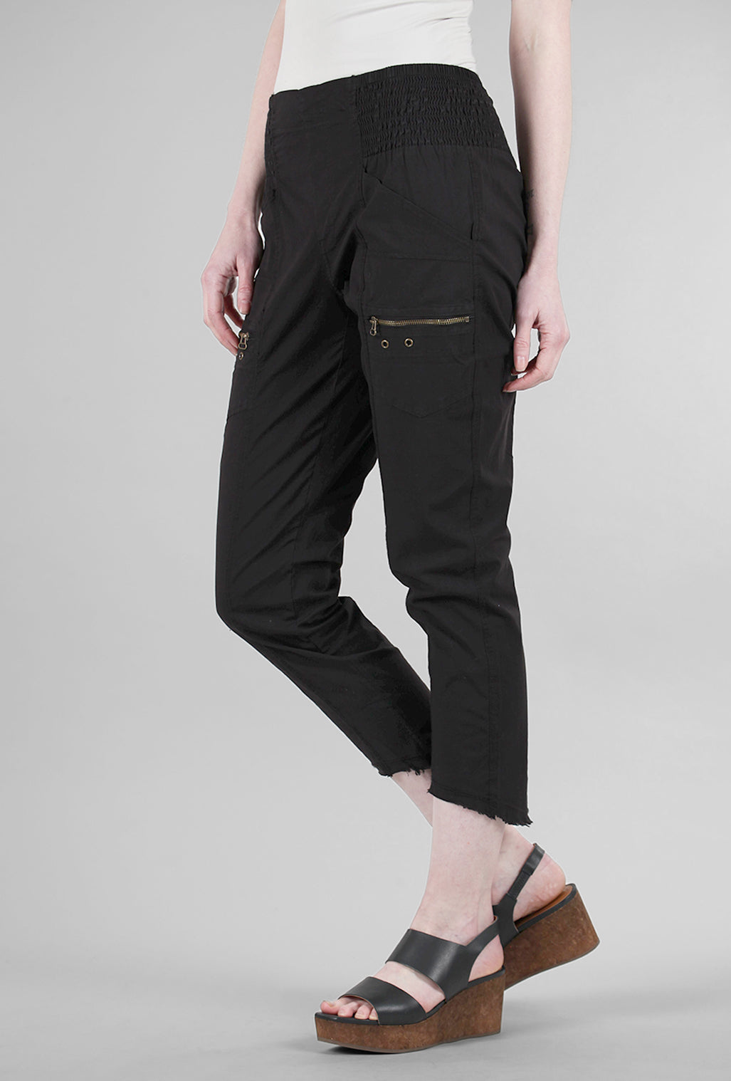 Wearables by XCVI Acker Slim Pant, Black 