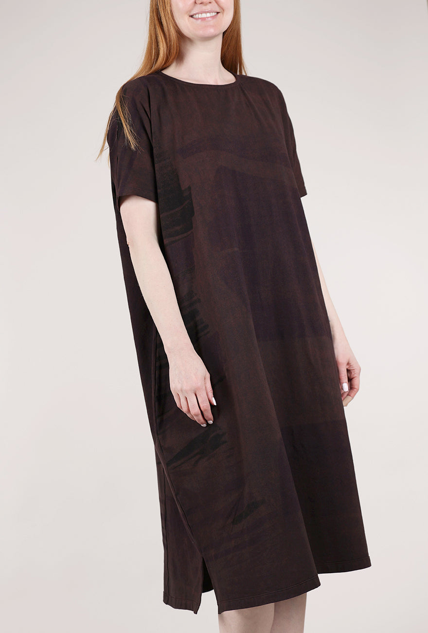 Moyuru Bittersweet Tee Dress, Chocolate 