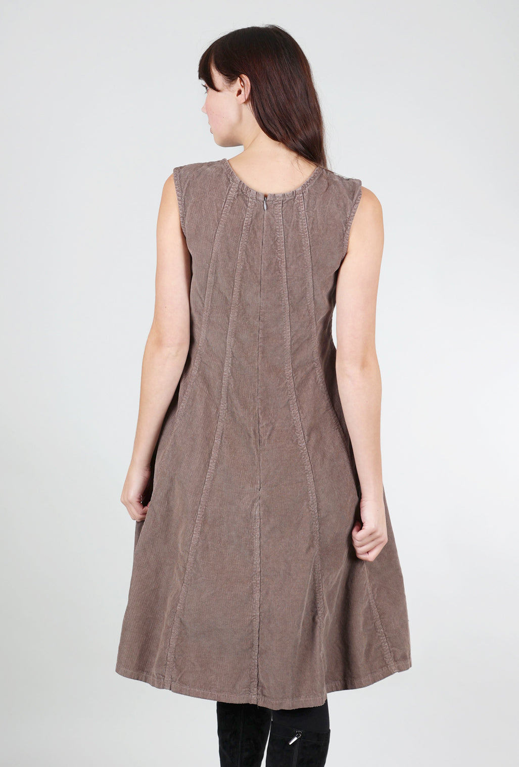 Prairie Underground Corduroy New Directions Dress, Cement 