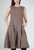 Prairie Underground Corduroy New Directions Dress, Cement 