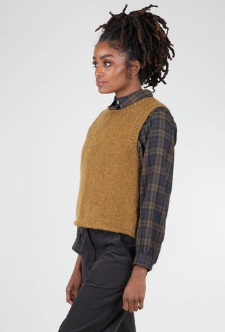 Bibico Heather Knitted Vest, Whisky 