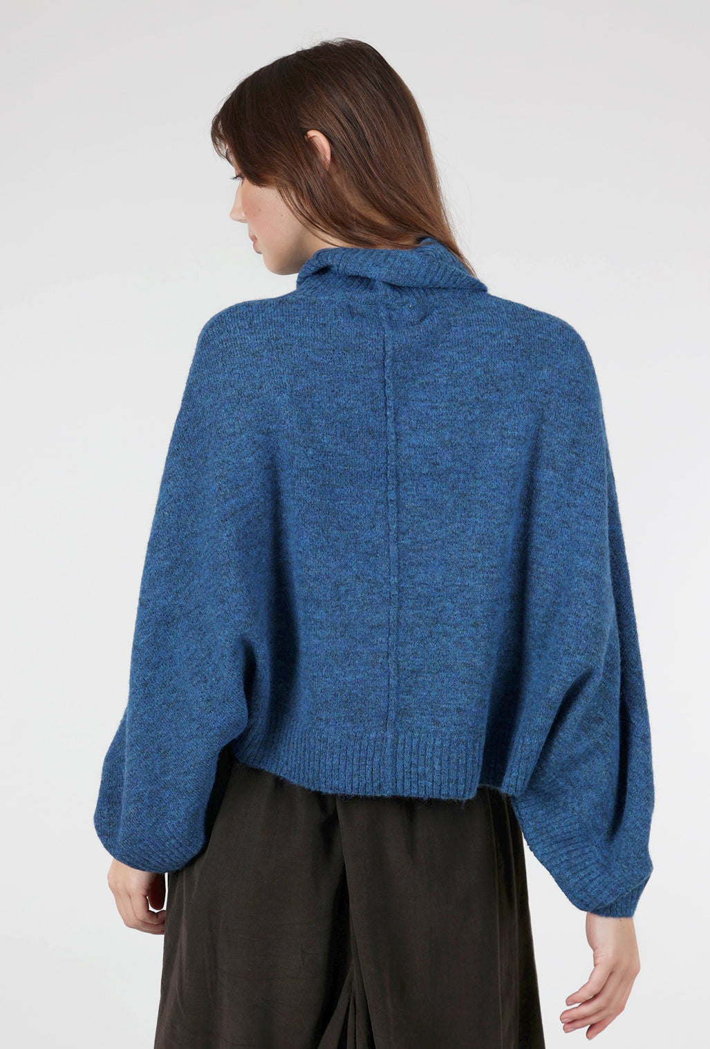 M. Rena Batwing Sweater, Peacock Large Peacock