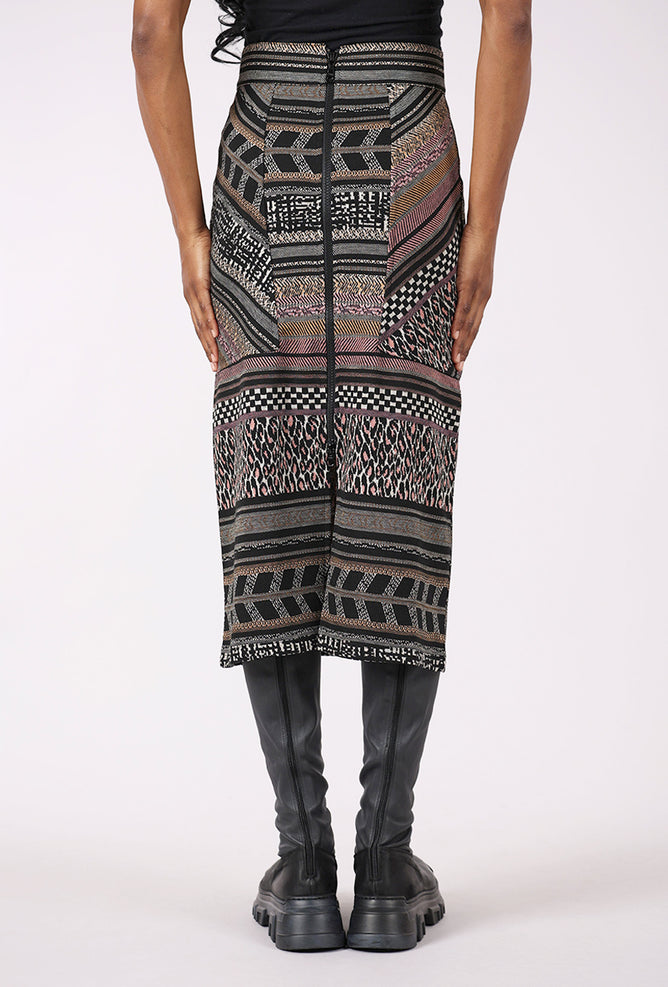 Isle by Melis Kozan Lauren Knit Skirt, Barcelona 