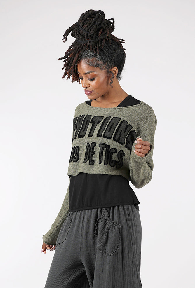 Rundholz Cropped Emotions Pullover, Camp 