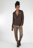 Umit Unal Tweedy Crest Swing Blazer, Maple Syrup 