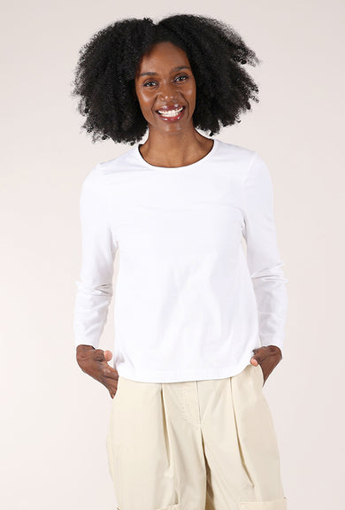 Fenini Sandra Layer Tee, White 