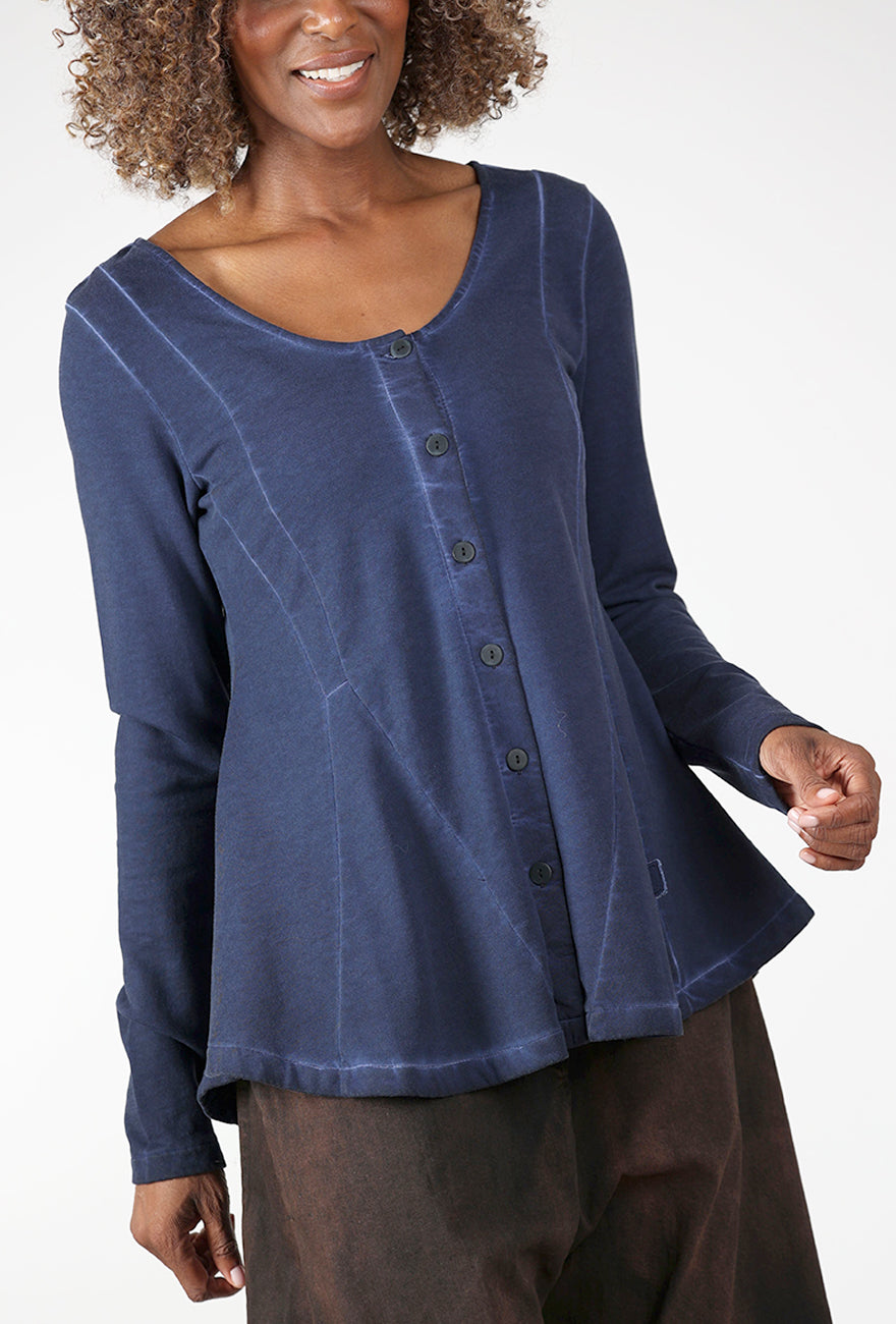 TuTunic Button Up, Ocean