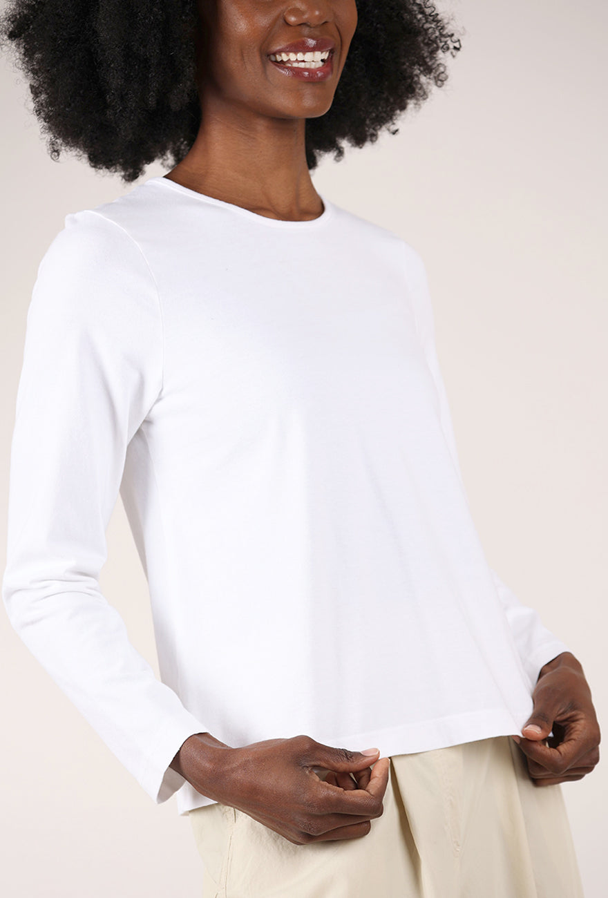 Fenini Sandra Layer Tee, White 