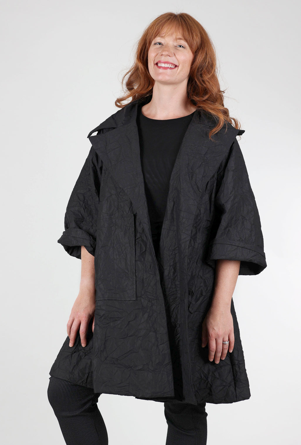 Planet Emily Jacket, Black One Size Black