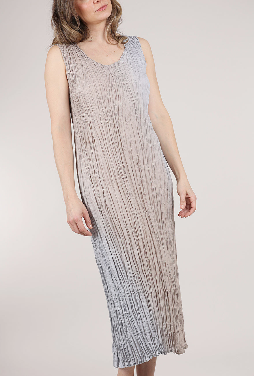 Alquema Havana Dress, Silver/Sand 