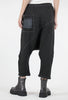 Luukaa Extended Rise French Terry Pant, Gray 