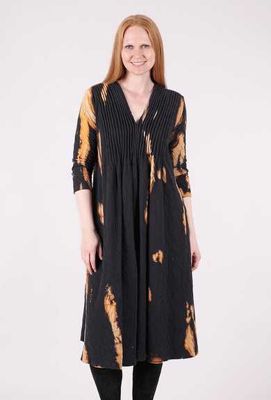 Grizas Reverse Dye Lady Dress, Black/Ember 