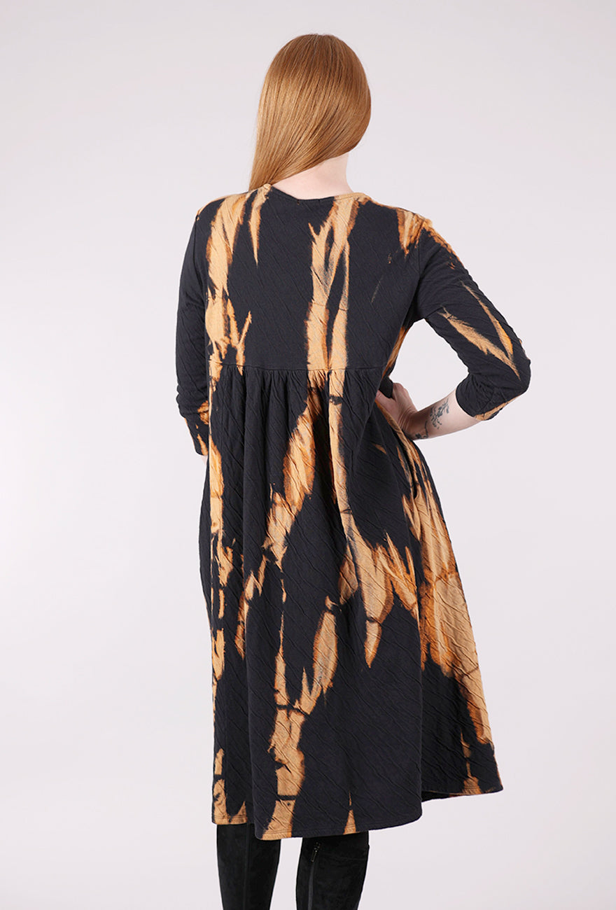 Grizas Reverse Dye Lady Dress, Black/Ember 