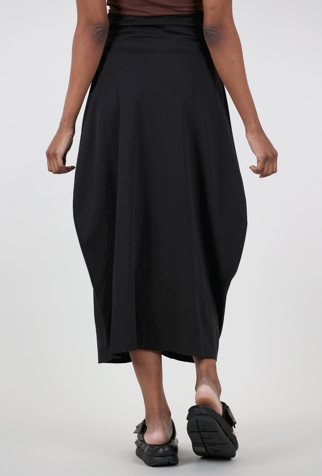 Planet Balloon Skirt, Black 