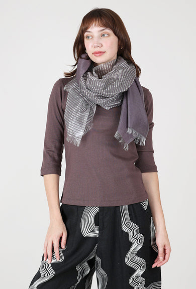 Bitte Kai Rand Bitte Scarf, Raisin/Silver 